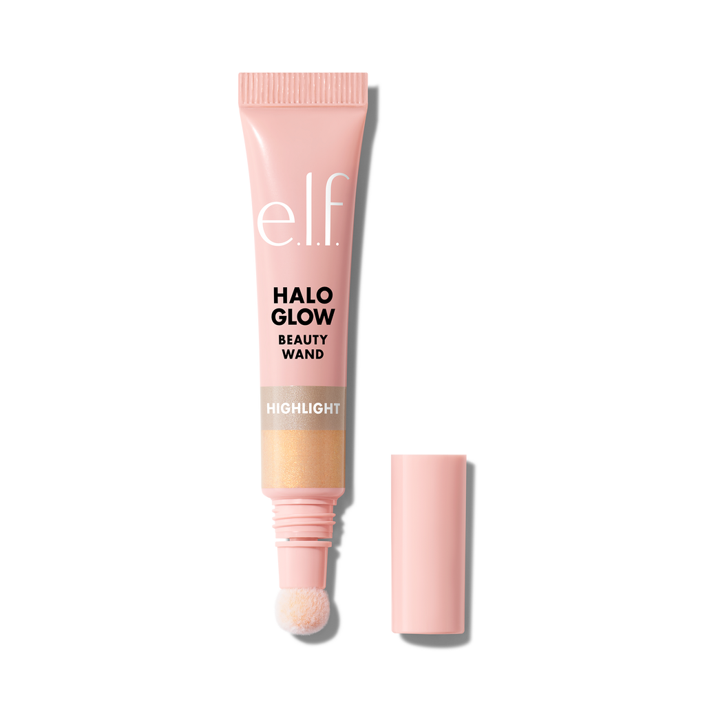 Halo Glow Highlight Beauty Wand - Holographic Honey - Yellow to Orange Shift